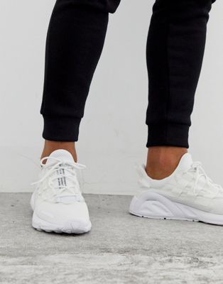 adidas originals lxcon adiprene sneakers in triple white