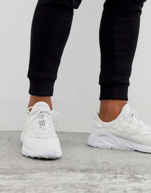 pot trechter Frustratie adidas Originals LXCON Adiprene sneakers in triple white | ASOS