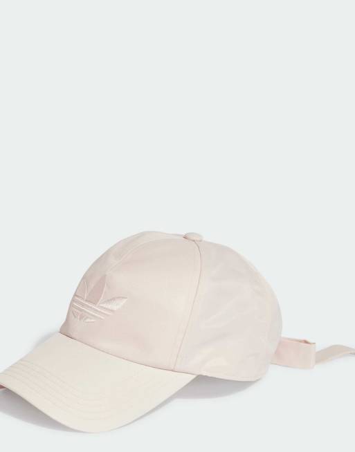 adidas Originals - Lyserød kasket med sløjfe i satin