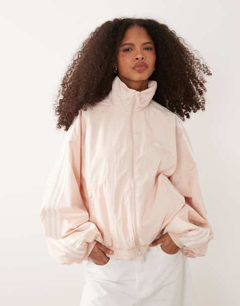 adidas Originals - Lyserød træningstop med ballonærmer i nylon - view 1