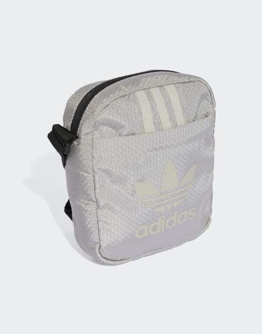 adidas Originals – Mała szaro-czarna torebka
