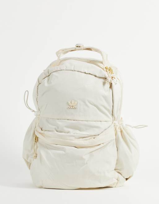 adidas Originals macro backpack in wonder white