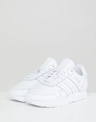 adidas haven leather white
