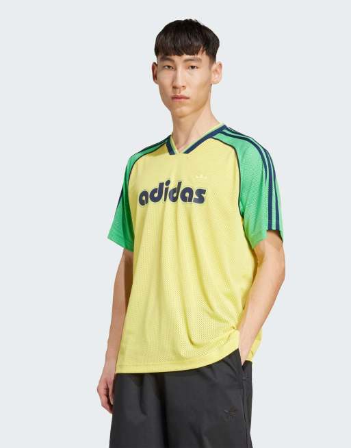 adidas Originals - Maglia color zolfo puro