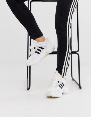 adidas Originals Magmur Runner in white and black | ASOS