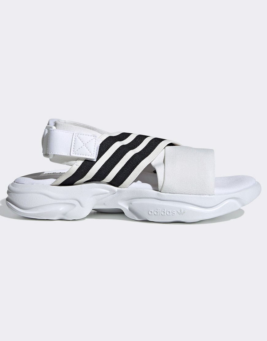 adidas Originals - Magmur - Sandali bianchi-Bianco