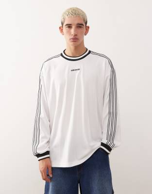 adidas Originals - Maillot à manches longues - Blanc