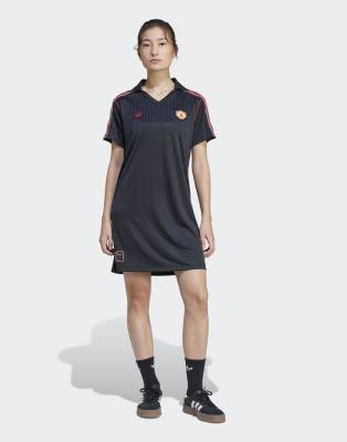 adidas Originals Manchester united terrace icons dress in black
