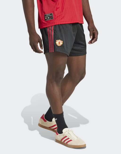 adidas Originals - Manchester United Terrace Icons - Sorte shorts