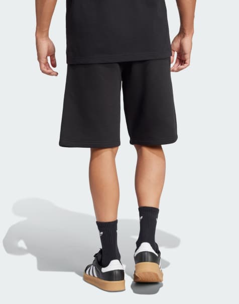 adidas Originals Manchester united vrct shorts in black - view 1