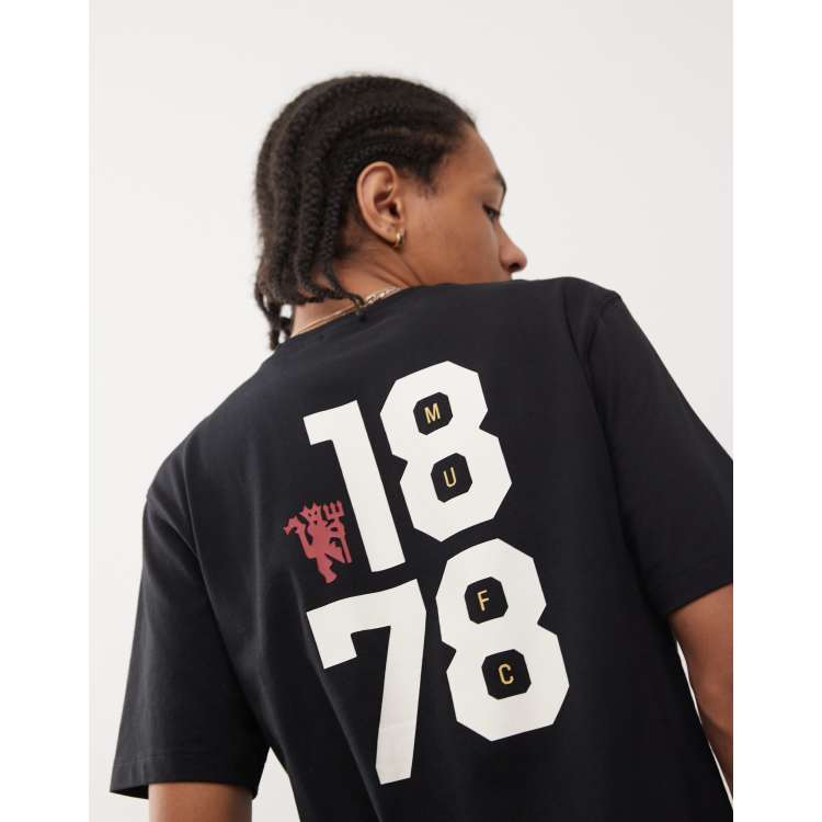 Tシャツ・カットソー adidas originals Manchester United VRCT Tee - Black Buy Manchester United VRCT T-Shirt Black | Manchester United
