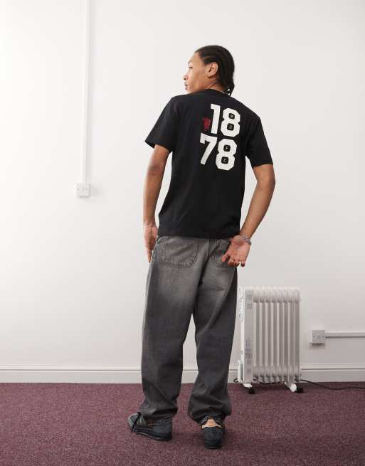 Tシャツ・カットソー adidas originals Manchester United VRCT Tee - Black adidas Running T-Shirt X-City - Shadow Green
