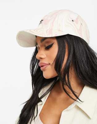 blush adidas hat