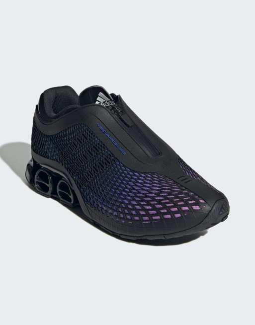 adidas Originals – Megaride S2 – Schuhe in Core-Schwarz/Hi-Res-Blau/Pul