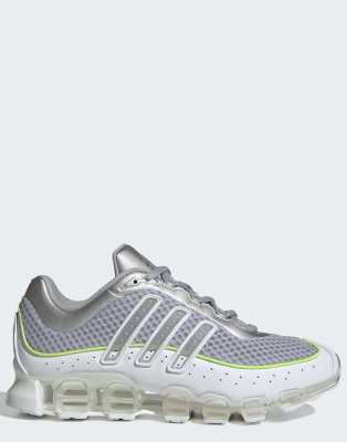 adidas Originals - Megaride - Schuhe in Silver Metallic / Cloud White-Silber