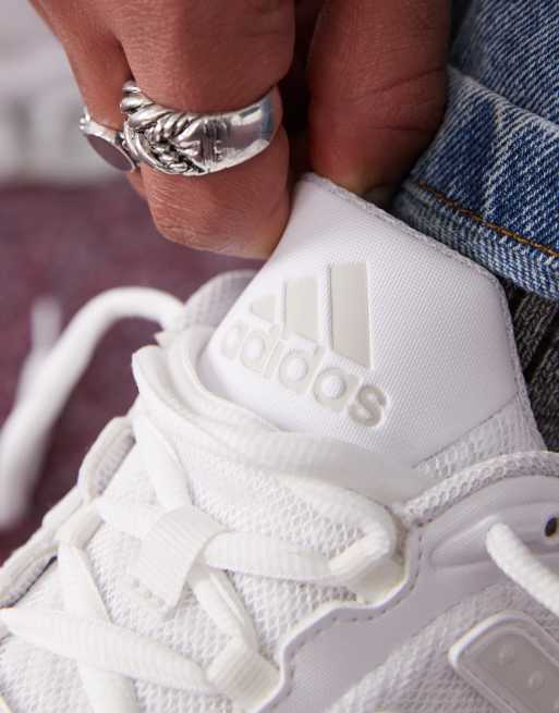 adidas Originals Megaride trainers in white, 4 of 5