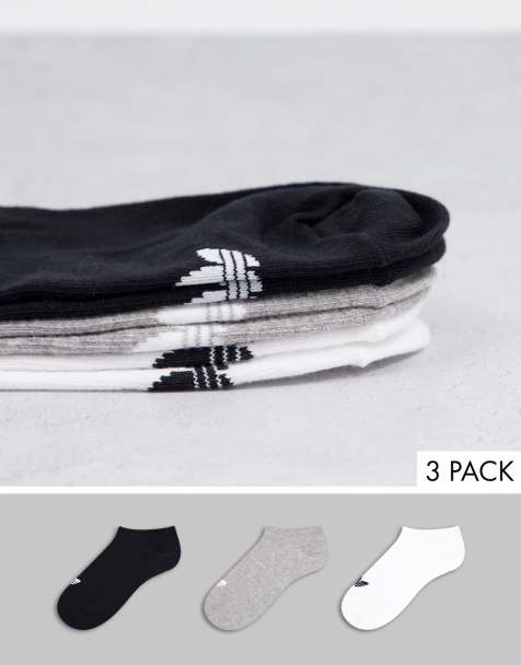 adidas Originals – Mehrfarbige Sneaker-Socken im 3er-Pack - view 1