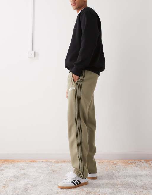 adidas Originals Mesh stripe pants in orbit green ASOS