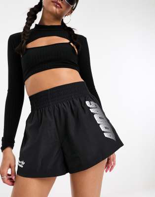 adidas Originals - Metamoto - Jersey-Shorts in Schwarz