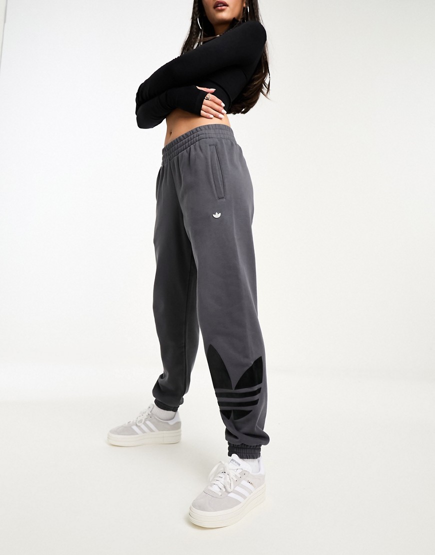 adidas Originals metamoto joggers in dark grey