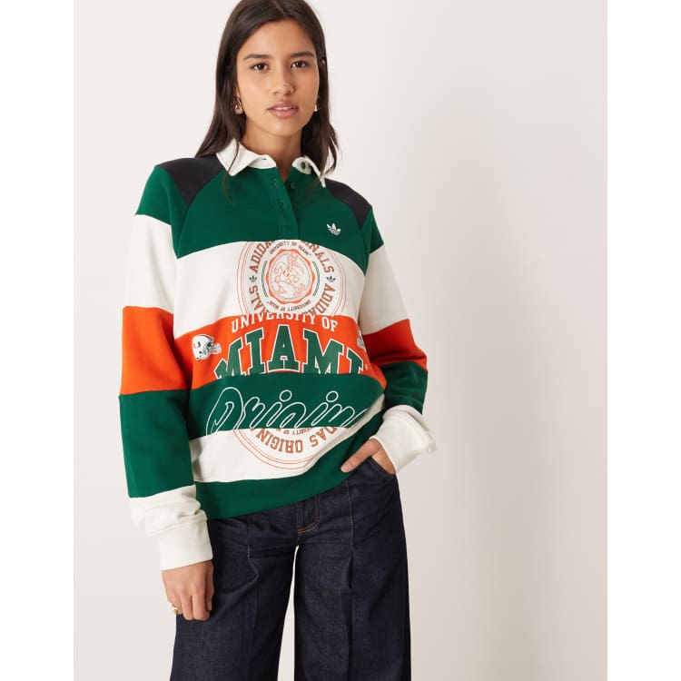 Green Orange Polo Sweatshirt Crewneck Sweater Ralph Lauren Green