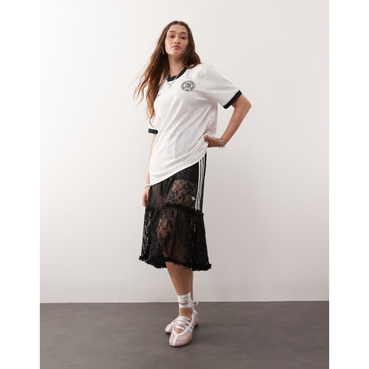 ● ADIDAS ● Lace Skirt - Black adidas Originals Lace Skirt - Black | Free Shipping with