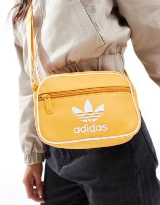 adidas Originals mini airline bag in yellow