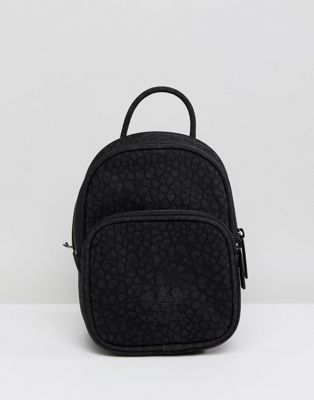 mini adidas backpack black