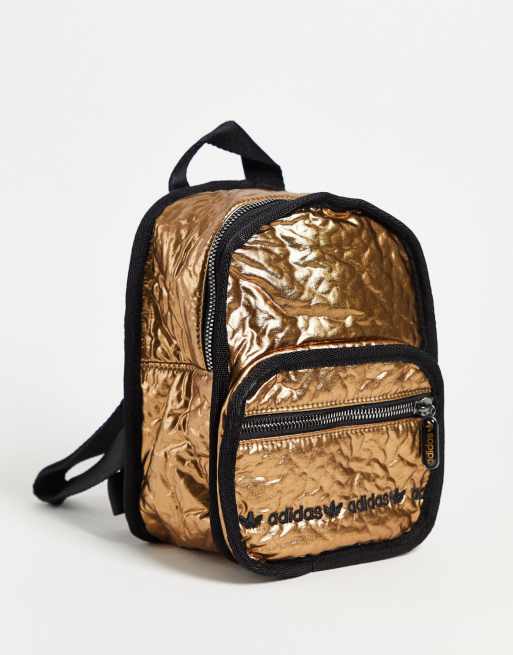 Gold store adidas backpack