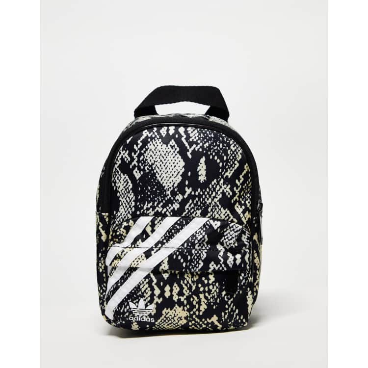 Adidas originals backpack with outlet snake skin contrast print