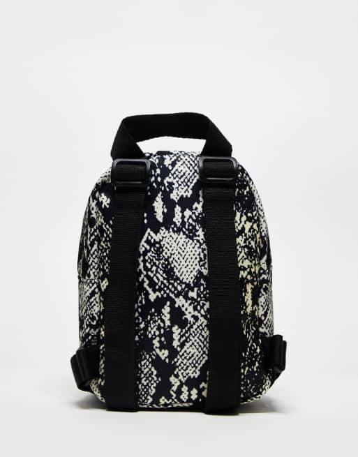 Snakeskin on sale mini backpack