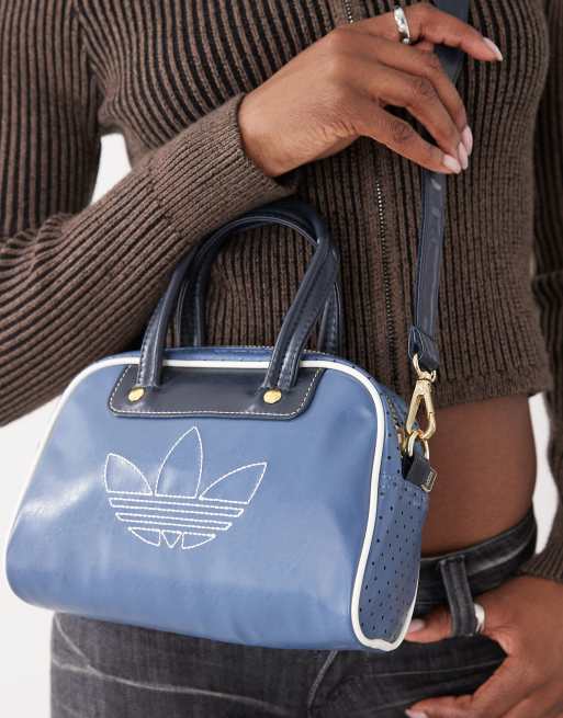 adidas Originals mini bowling bag in blue, 2 of 4