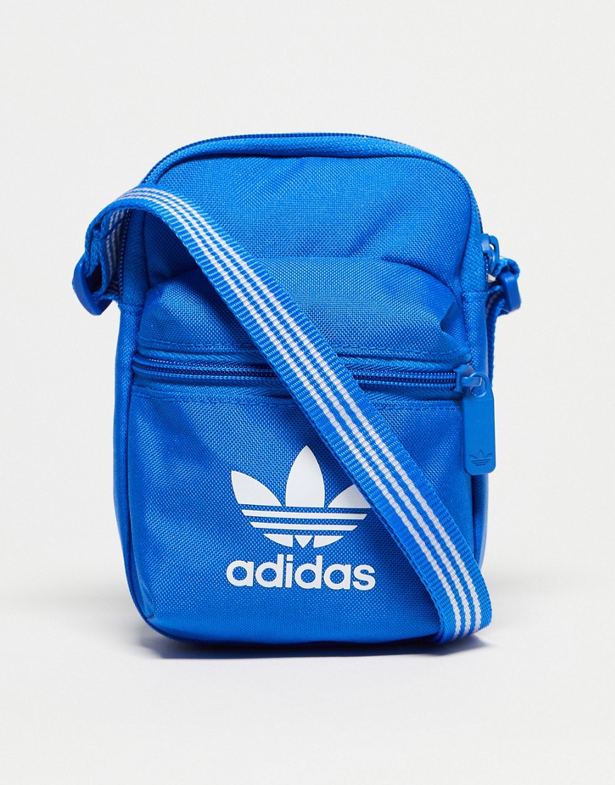 adidas Originals mini crossbody bag in blue