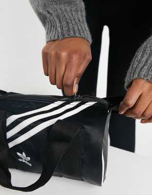 adidas originals mini duffle bag in black