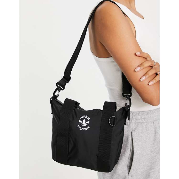 Adidas originals womens shopper best sale bag black