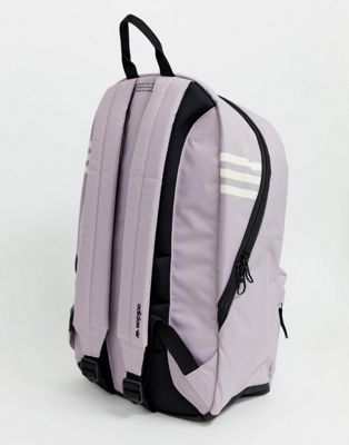 light purple adidas backpack