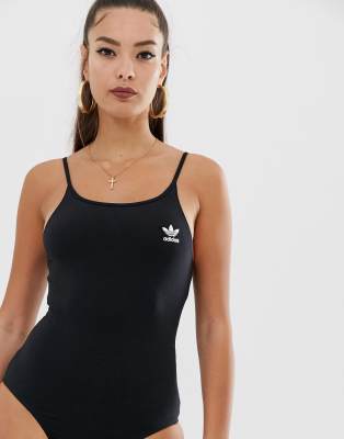 black adidas bodysuit