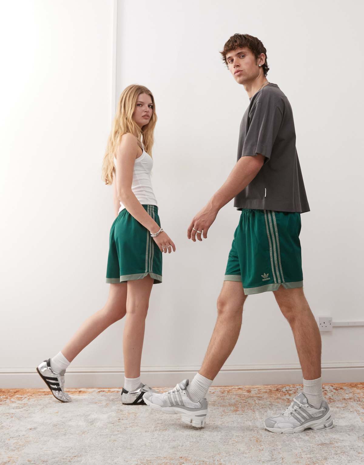adidas Originals mockeylet shorts in green