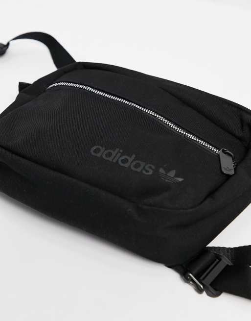 adidas Originals Modern Airliner Crossbody tas in zwart ASOS