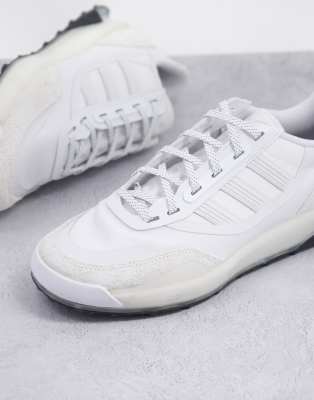 adidas white sole trainers