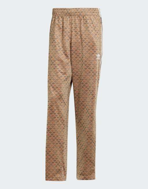 adidas Originals mono track pant in Brown | ASOS