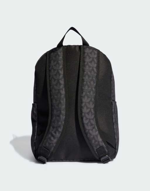 adidas Originals monogram backpack in black ASOS