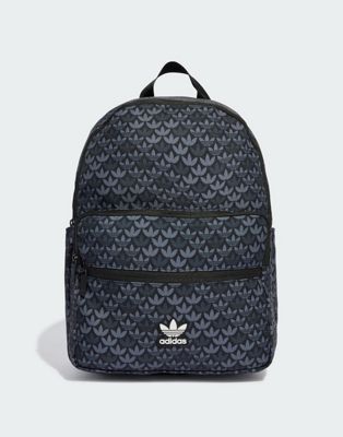 adidas Originals Monogram Backpack in Black