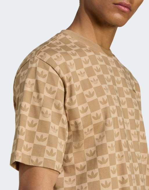 monogram ロゴtシャツ (タン・ベージュ・キャメル) 1472149.jpg