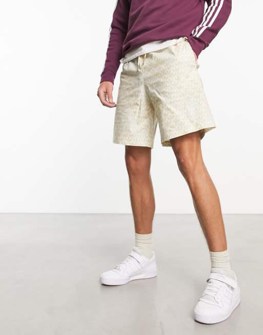 adidas Originals monogram shorts in sand ASOS