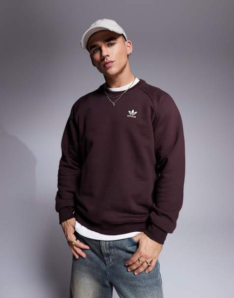 adidas Originals - Mørkebrun sweatshirt - view 1