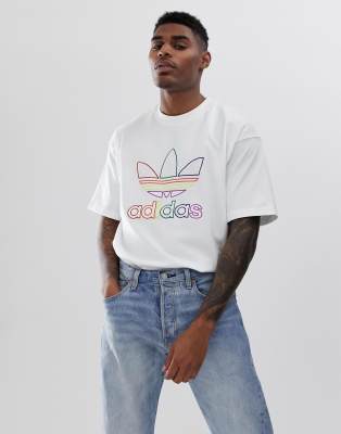 adidas multicolor shirt