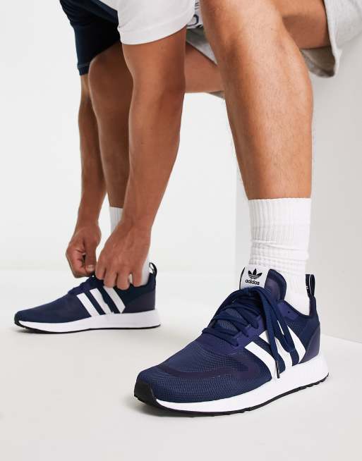 adidas Originals Multix Baskets Bleu marine ASOS