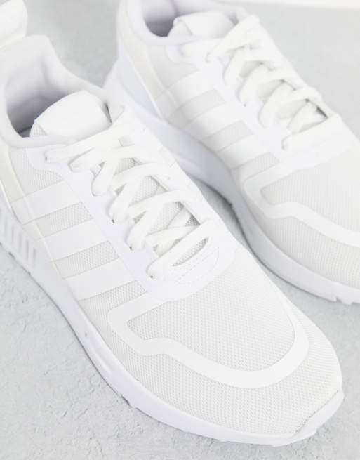 adidas Originals Multix sneakers in triple white | ASOS