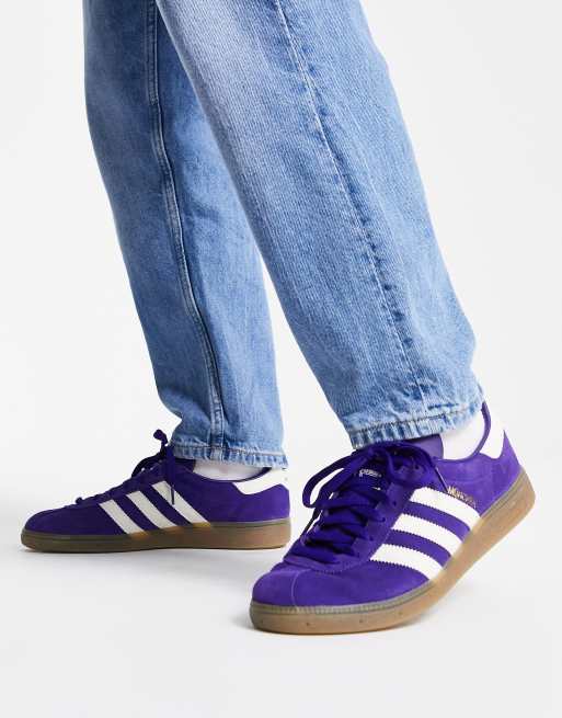 adidas Originals Munchen Baskets avec semelle en caoutchouc